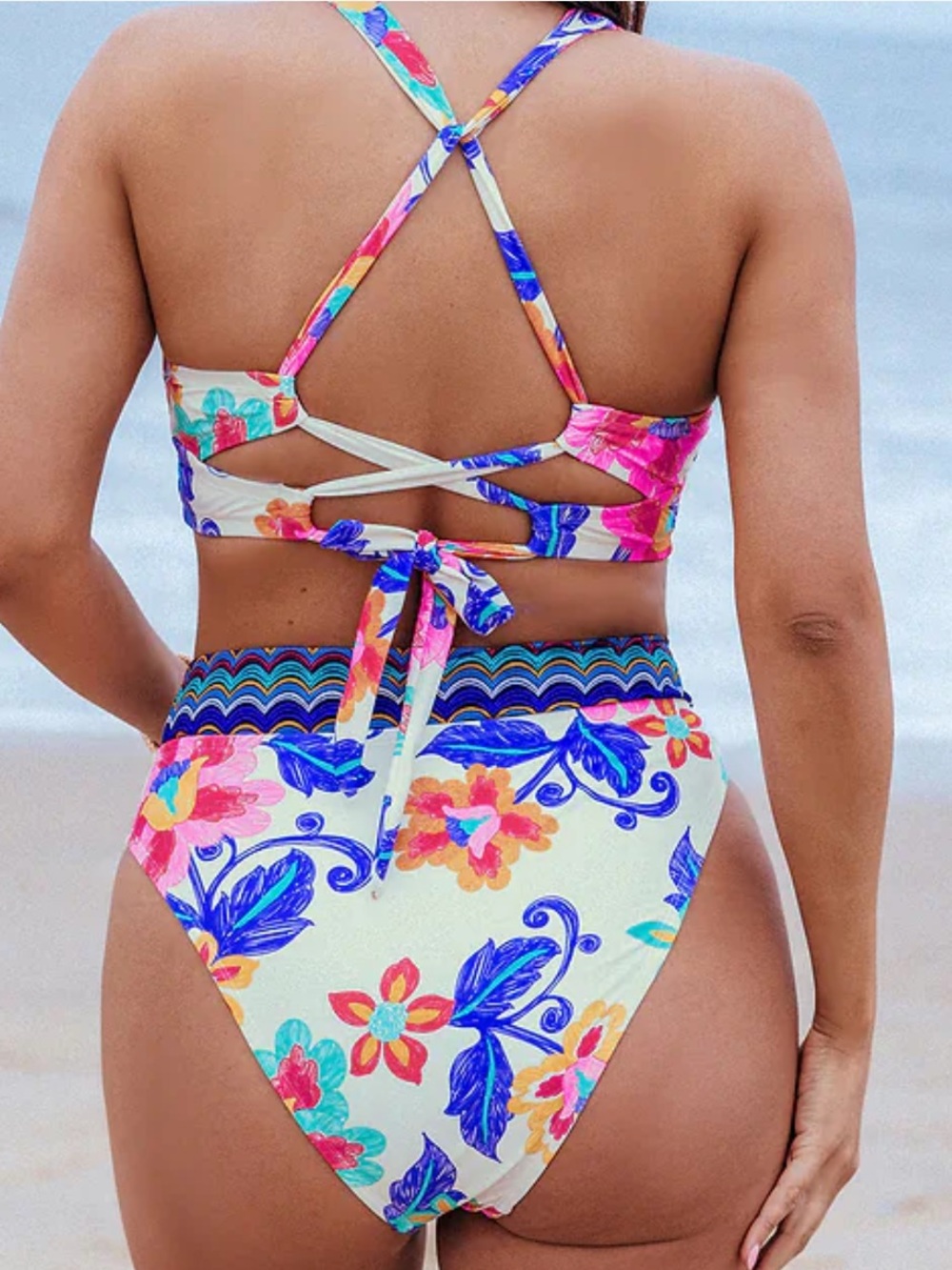 NWT Fantasy Embroidery DD+ Bikini Top &
Cheeky Bottoms Set - Picture 2 of 6